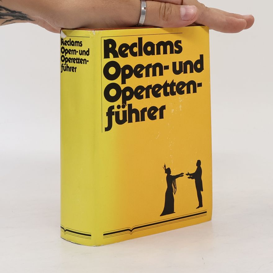 Wilhelm Zentner Reclams Opern- und Operetten- führer