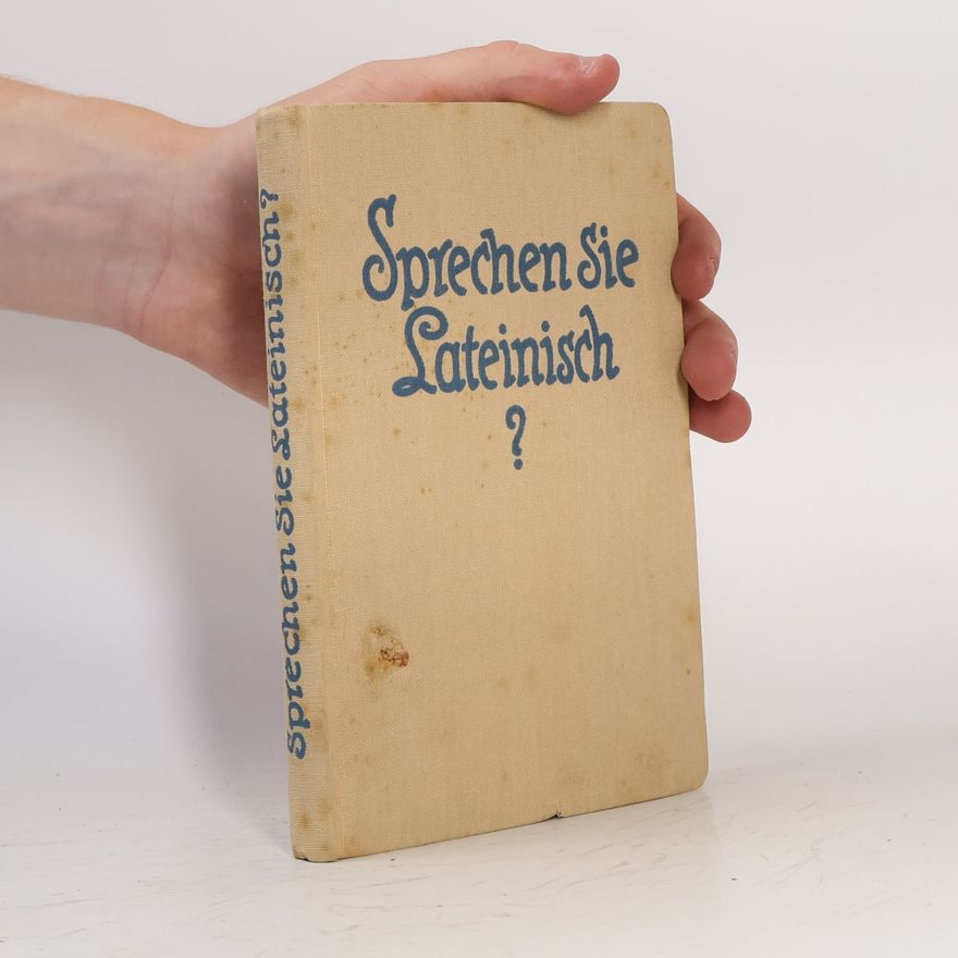 Georg Capellanus  Sprechen Sie Lateinisch?