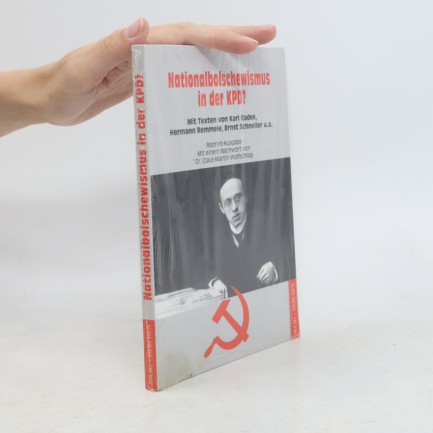Ernst Schneller Nationalbolschewismus in der KPD?
