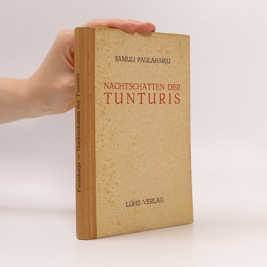 Samuli Paulaharju Nachtschatten der Tunturis