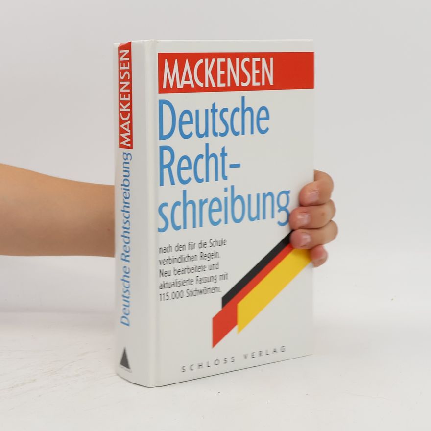 Lutz Mackensen Deutsche Rechtschreibung