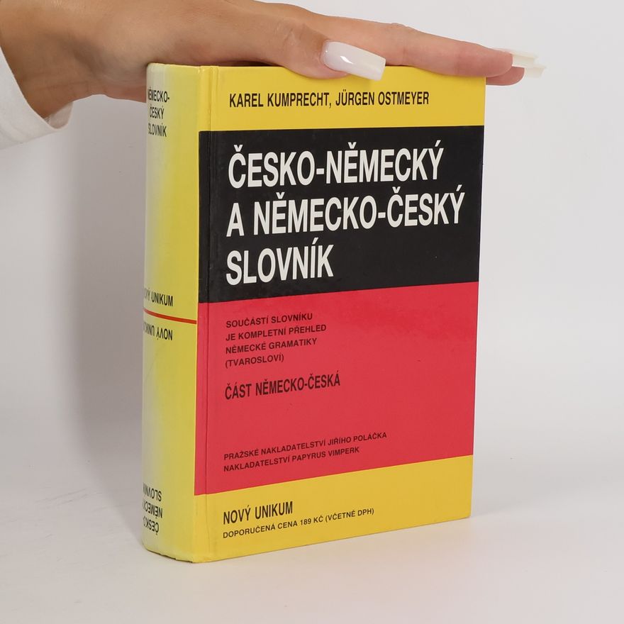 Karel Kumprecht Česko-německý a německo-český slovník