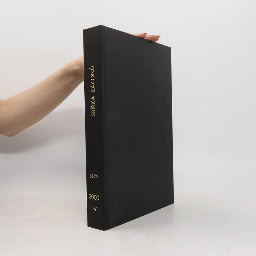 Kolektiv autorů Sbírka zákonů 61-79/2000
