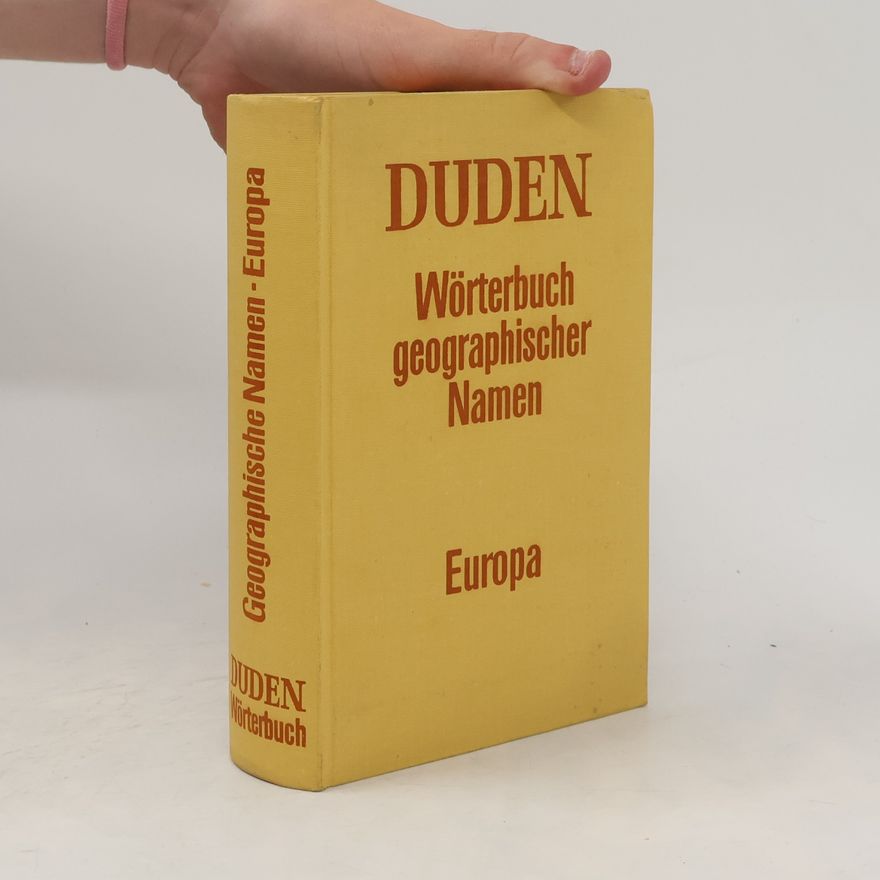 Autorenkollektiv Duden Wörterbuch geographischer Namen