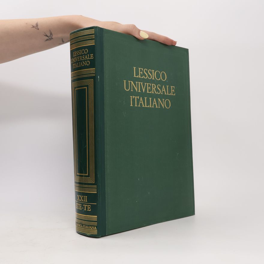 Autorenkollektiv Lessico universale italiano XXII. Ste-Te