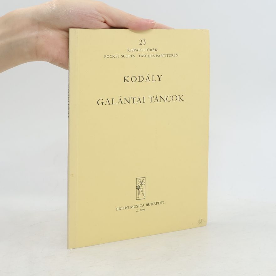 Autorenkollektiv Kodály Galántai Táncok