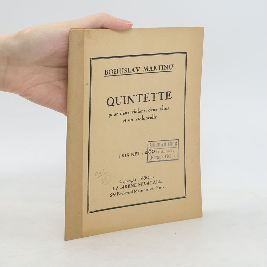 Bohuslav Martinů Quintette