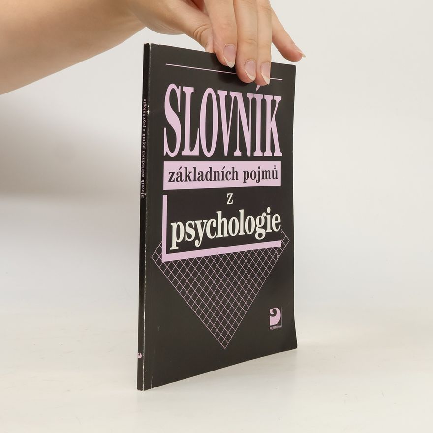 H. Dvořáčková Slovník základních pojmů z psychologie