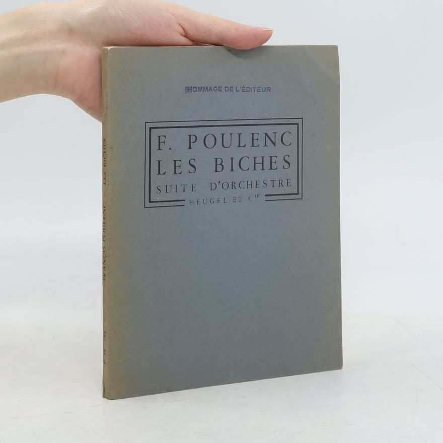 Francis Poulenc Les biches: suite d'orchestre