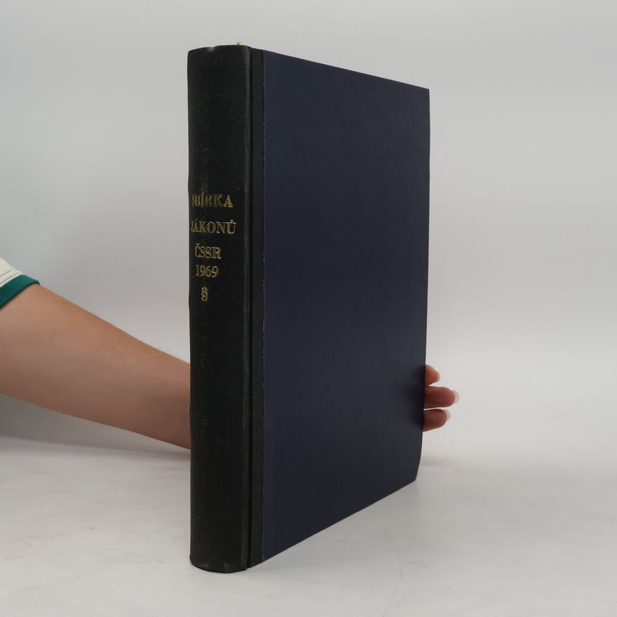 Various authors Sbírka zákonů ČSSR 1969