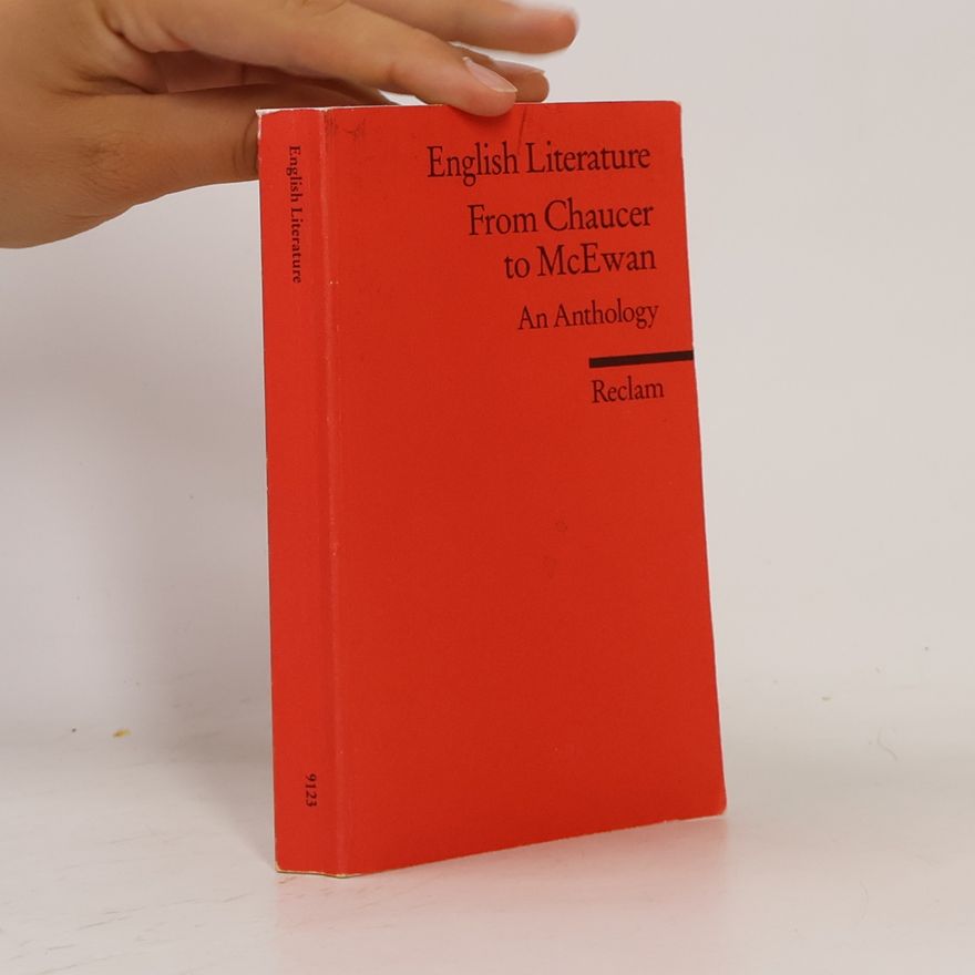 Raimund Borgmeier English literature from Chaucer to McEwan