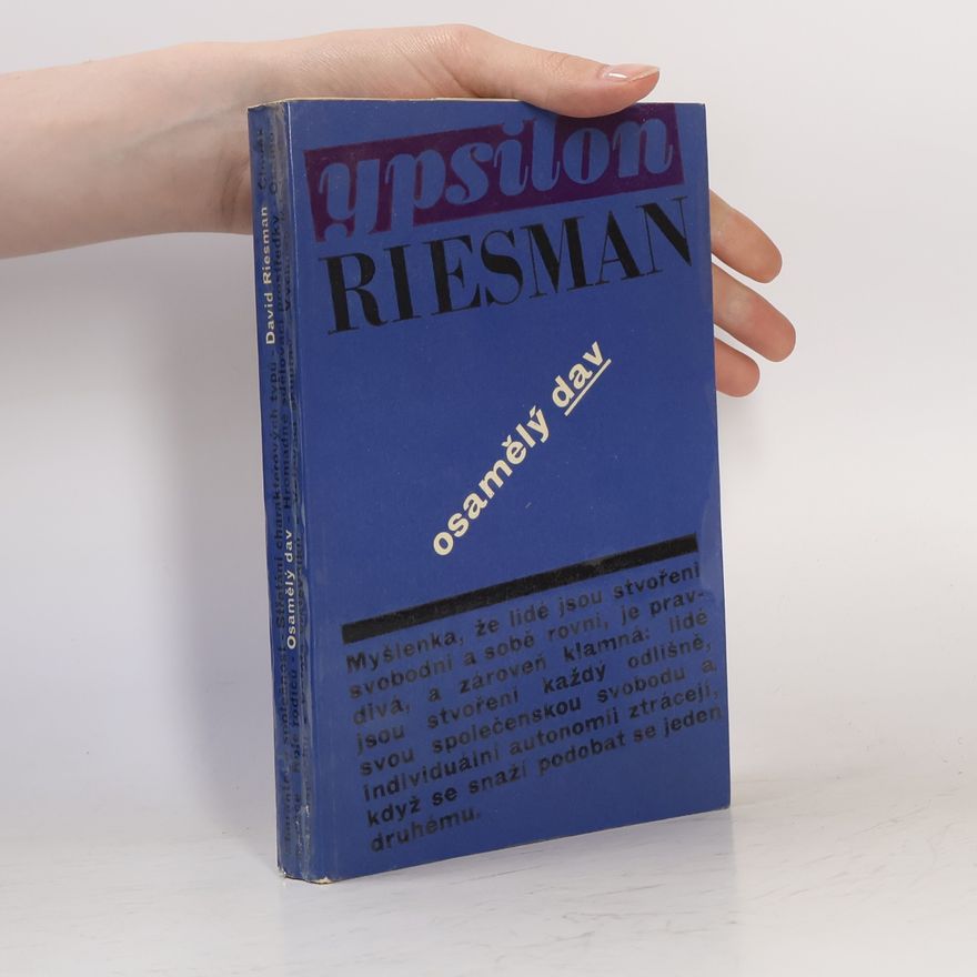 Riesmann David Osamělý dav