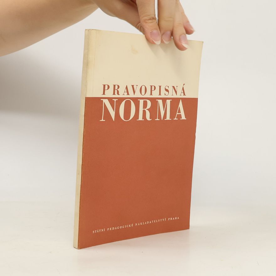 Kolektiv autorů Pravopisná norma. Pomocná kniha pro odborné školy