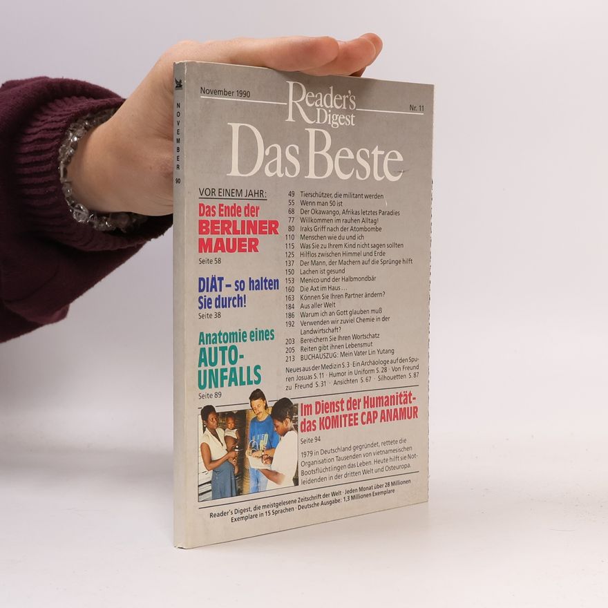 Autorenkollektiv Reader's Digest Das Beste November 1990