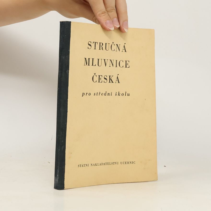 Bohuslav Havránek Stručná mluvnice česká