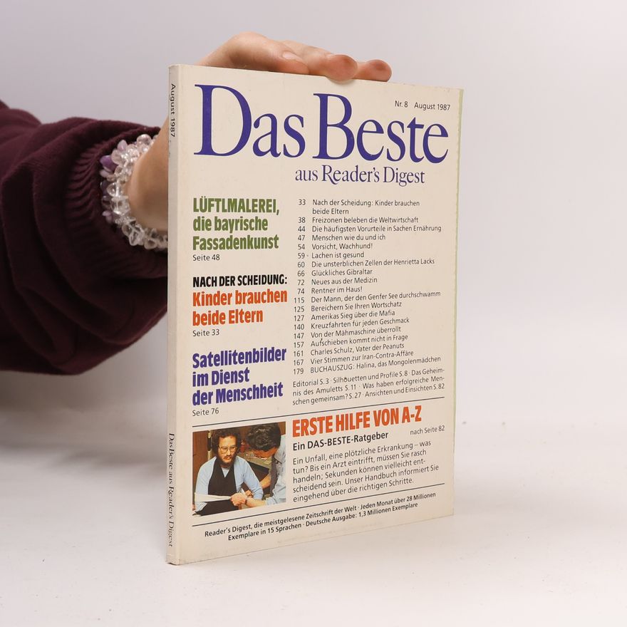 Autorenkollektiv Das Beste aus Reader's Digest August 1987