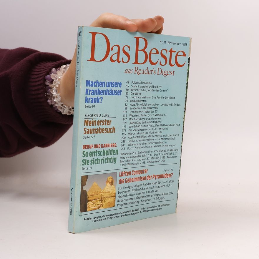 Autorenkollektiv Das Beste aus Reader's Digest November 1988