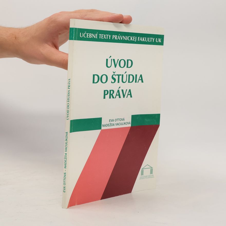 Nadežda Vaculíková Úvod do štúdia práva