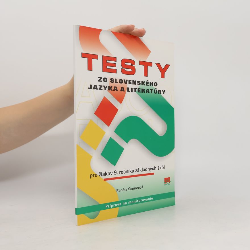 Somorová, Renáta Testy zo slovenského jazyka a literatúry