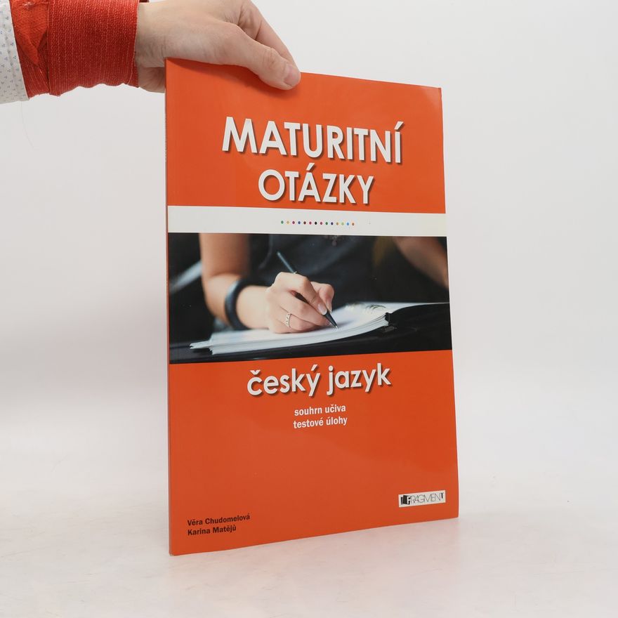 Věra Dvořáčková Maturitní otázky – Český jazyk