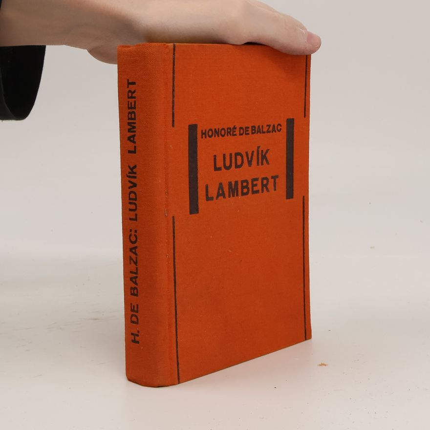Honoré de Balzac Ludvík Lambert