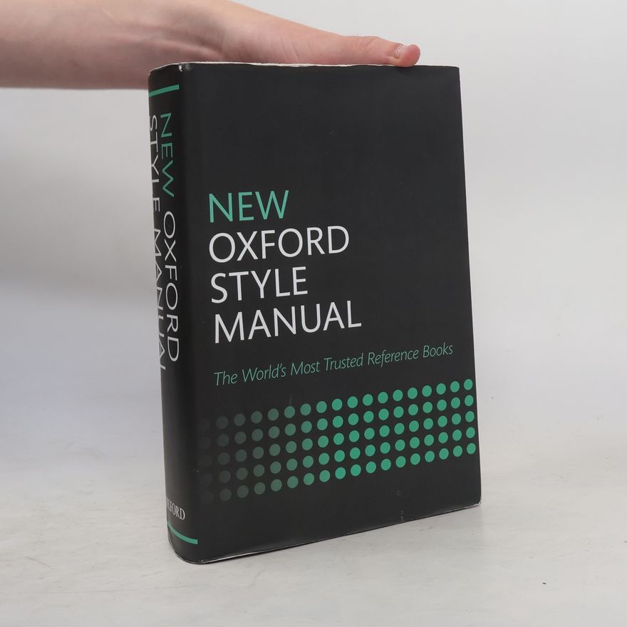Collectif d'auteurs New Oxford Style Manual