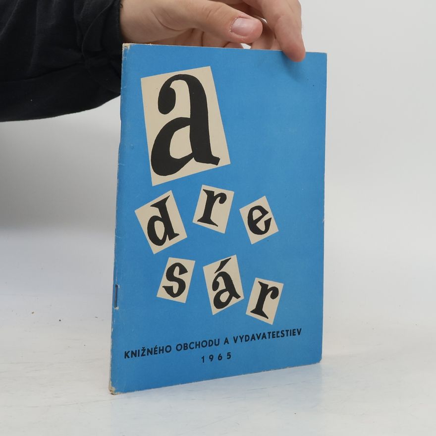 Various authors Adresár knižného obchodu a vydavateľstev 1965