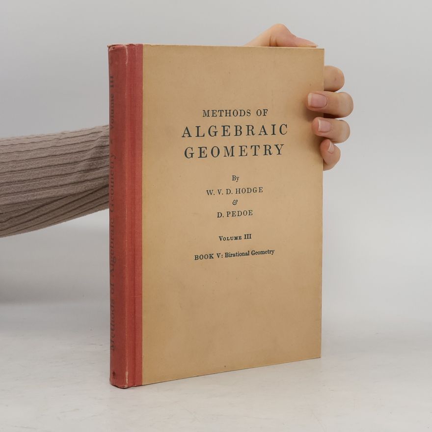 Autorenkollektiv Methods of Algebraic Geometry (Volume III)