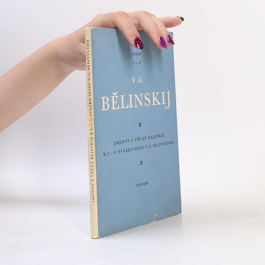 Belinskij V. G. Stati a recenze.