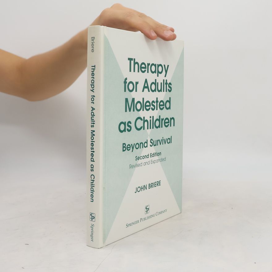 Briere John Therapy For Adults Molested As Children