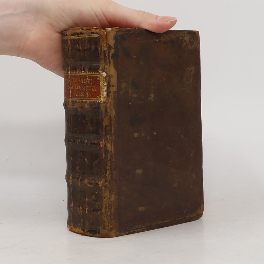 Joannes Henricus Ignatius Khinel Enchiridion Sacrorum Rituum, Sacro-Sanctae Romano