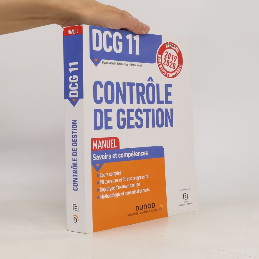 Romaric Duparc DCG 11 Contrôle de gestion - Manuel - Réforme 2019-2020