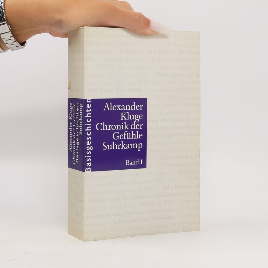 Alexander Kluge Chronik der Gefühle I