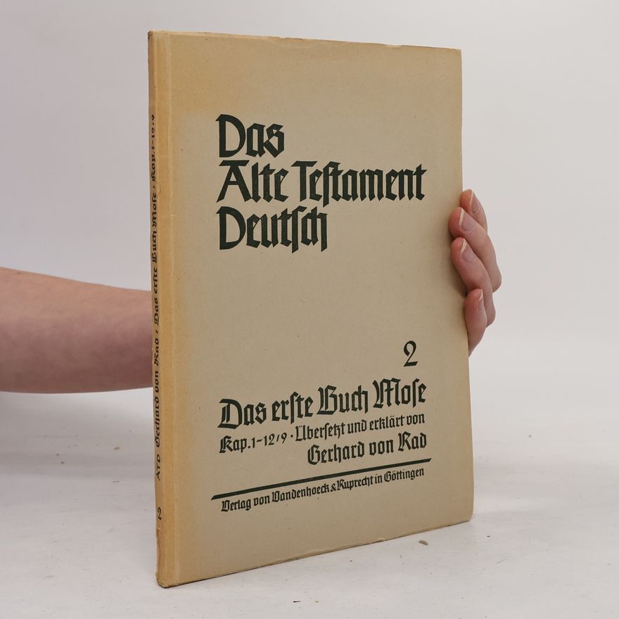 Gerhard von Rad Das Alte Testament Deutsch 2