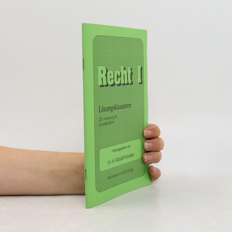 Autorenkollektiv Recht I