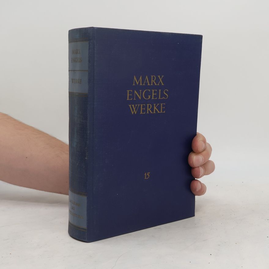 Karl Marx Marx Engels Werke 15
