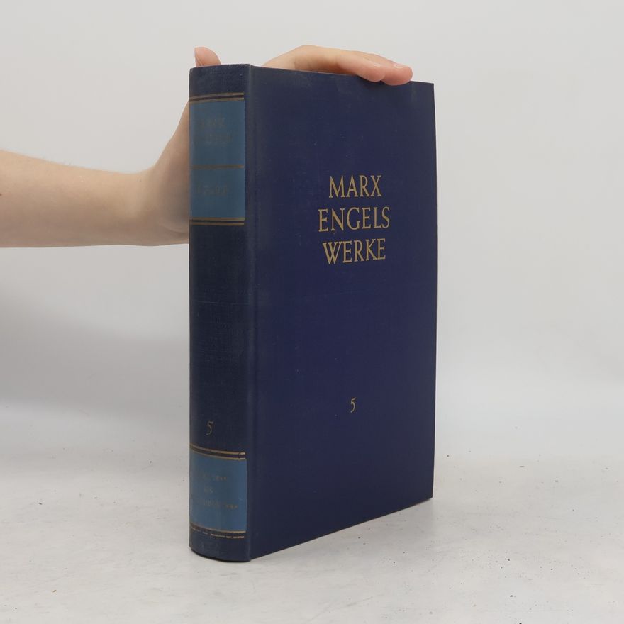 Karl Marx Marx Engels Werke 5