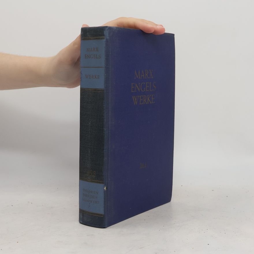 Karl Marx Marx Engels Werke 26.3