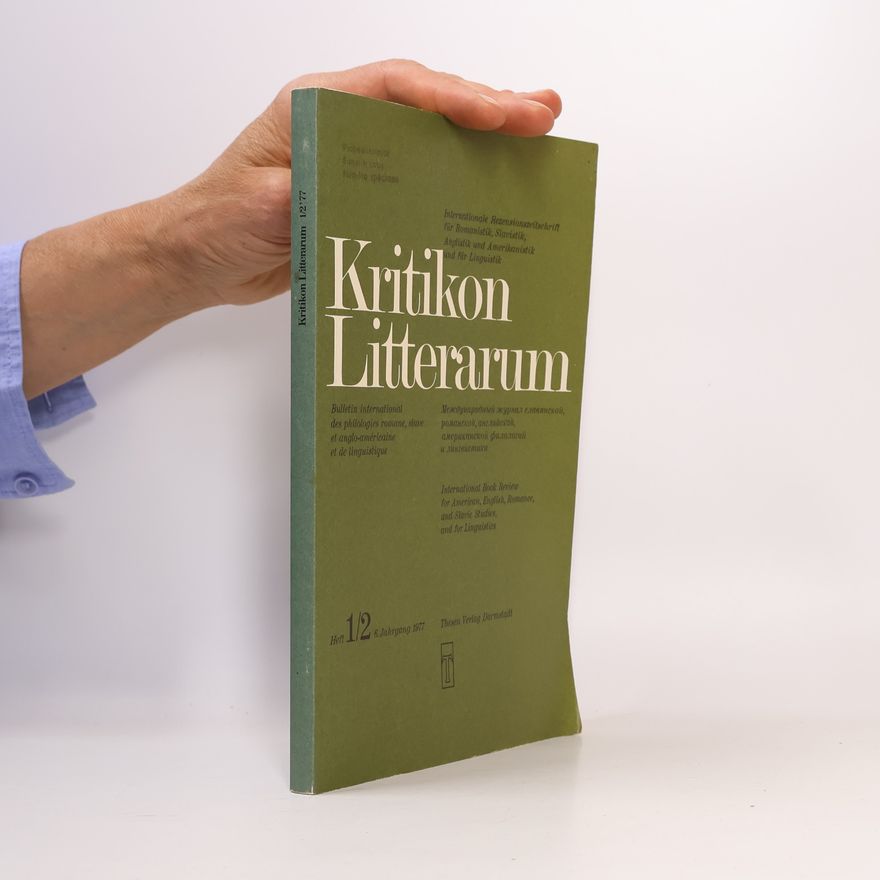Autorenkollektiv Kritikon Litterarum. Heft 1/2