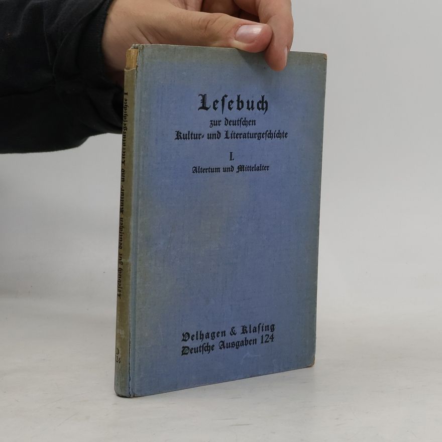 Fritz Günther Lesebuch zur deutschen Kultur- und Literaturgeschichte I.