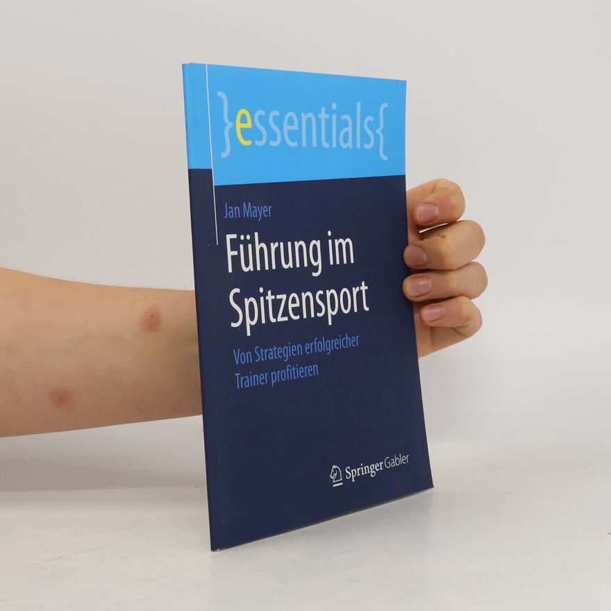 Jan Mayer Führung im Spitzensport