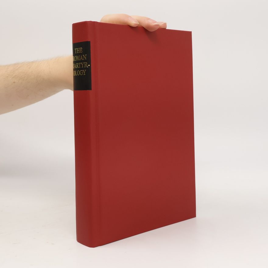 Various authors The Roman Martyrology