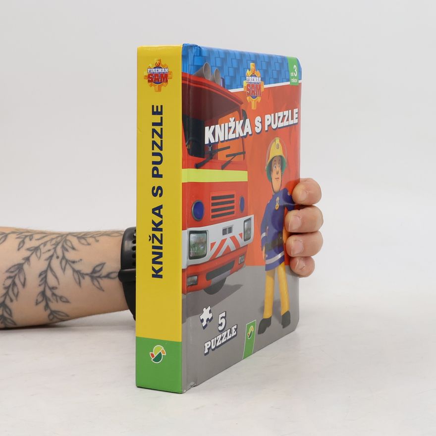 kolektiv Požárník Sam. Knížka s puzzle