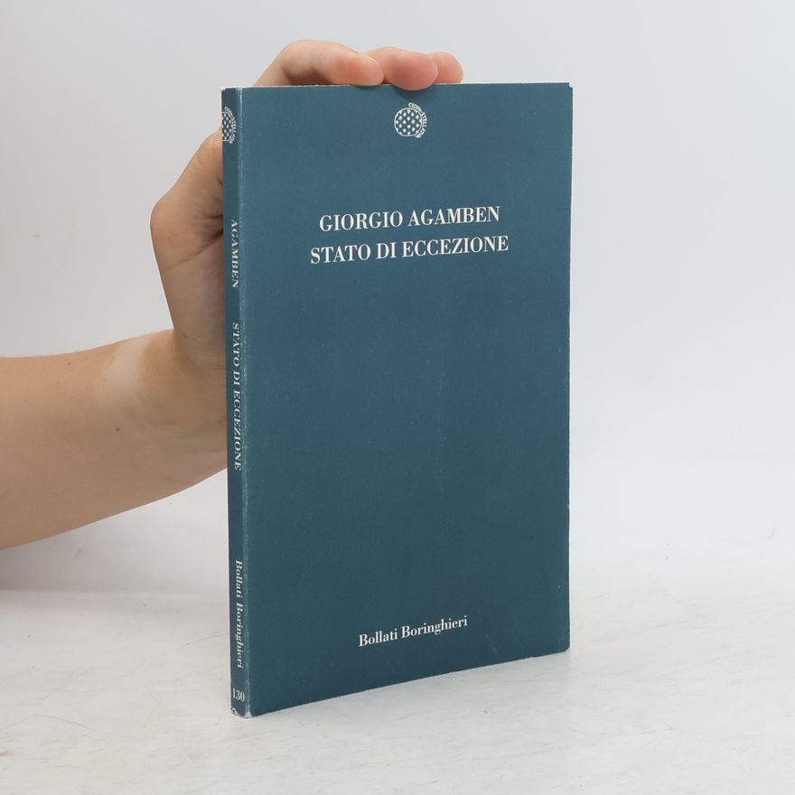 Giorgio Agamben Homo Sacer - 1: Stato di eccezione