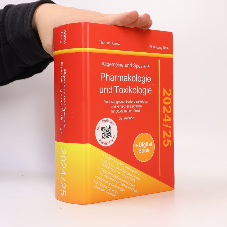 Thomas Karow Allgemeine und Spezielle Pharmakologie und Toxikologie 2024/25