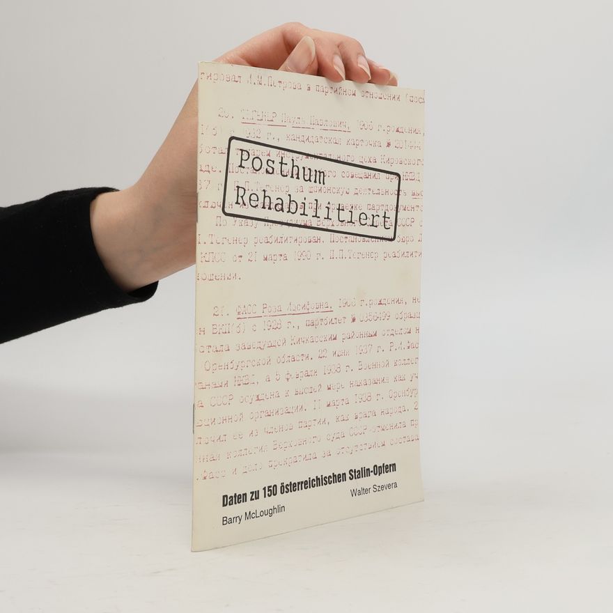 Barry McLoughlin Posthum Rehabilitiert
