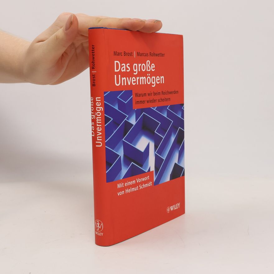 Marc Brost Das grosse Unvermögen