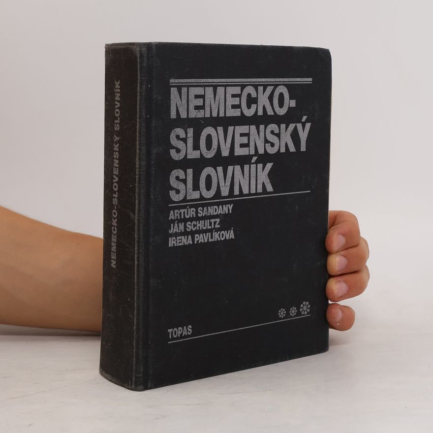 Ján Schultz Nemecko-slovenský slovník