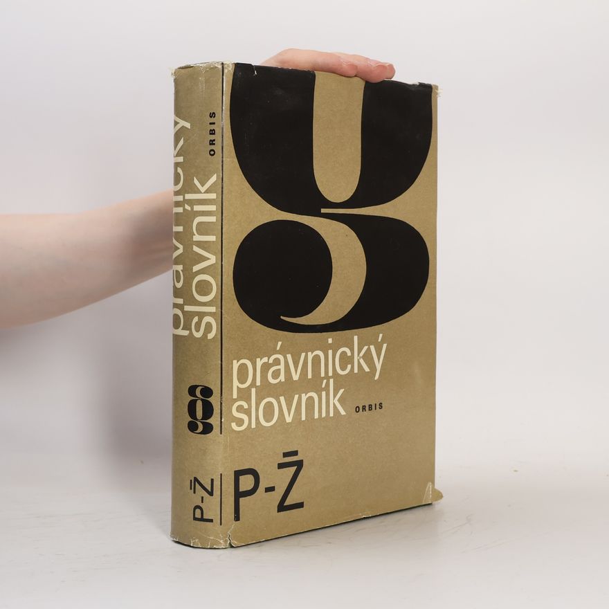 Autorenkollektiv Právnický slovník P-Ž