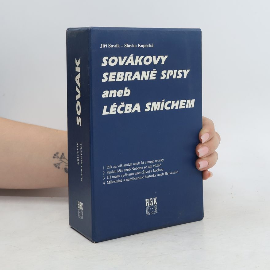 Jiří Sovák Sovákovy sebrané spisy aneb Léčba smíchem (box, 4 svazky)